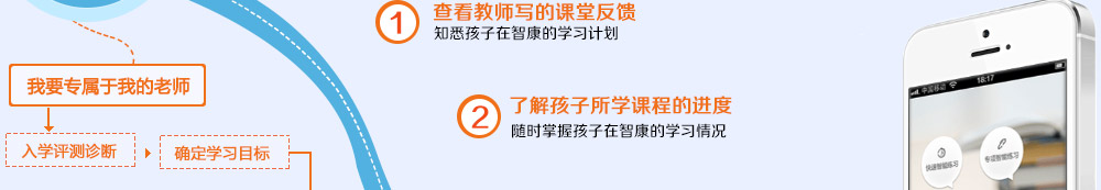 每一個(gè)報(bào)名的同學(xué)，都將獲得智康的免費(fèi)測評，用于全面了解你的學(xué)習(xí)薄弱處